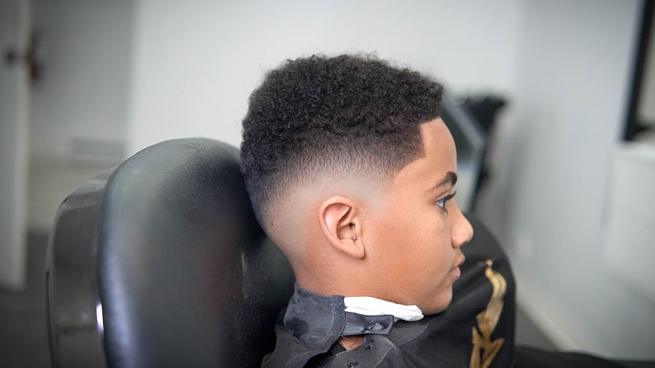 Réalisation Zizou Barbershop — Afro fade