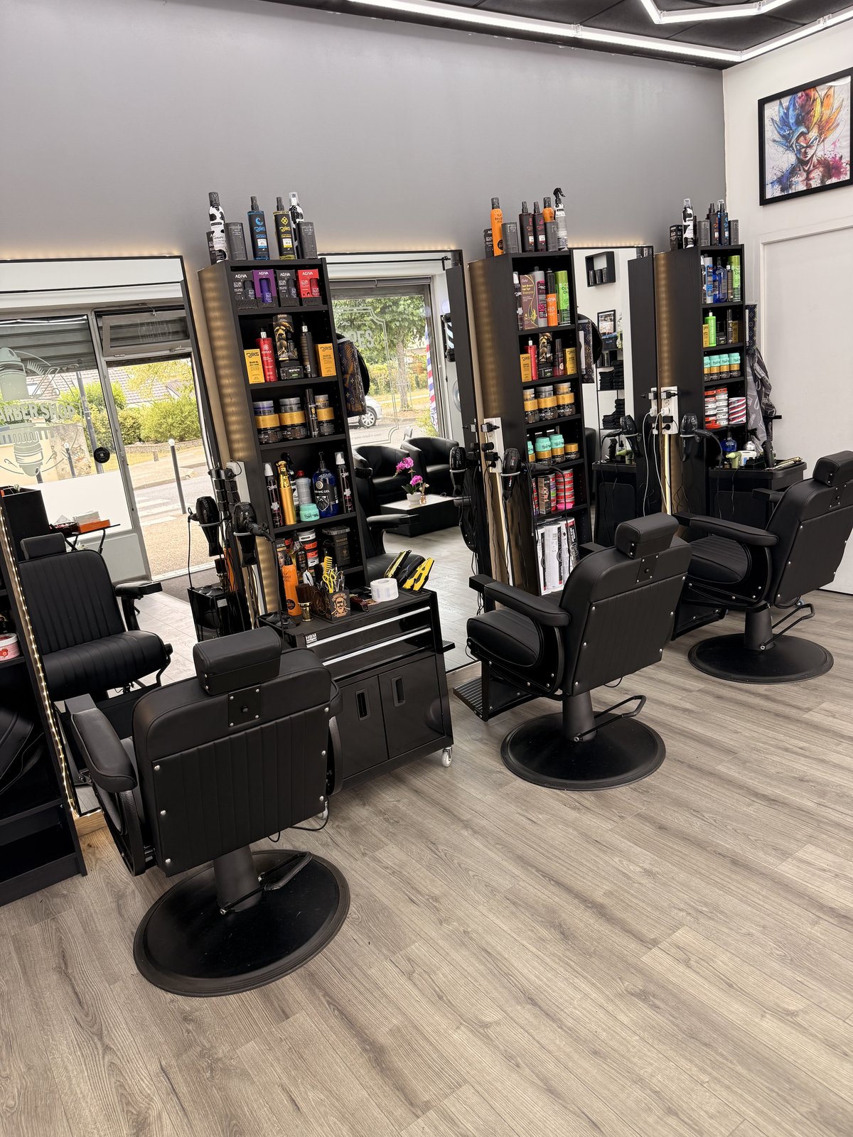 Salon Zizou Barbershop — vue ensemble
